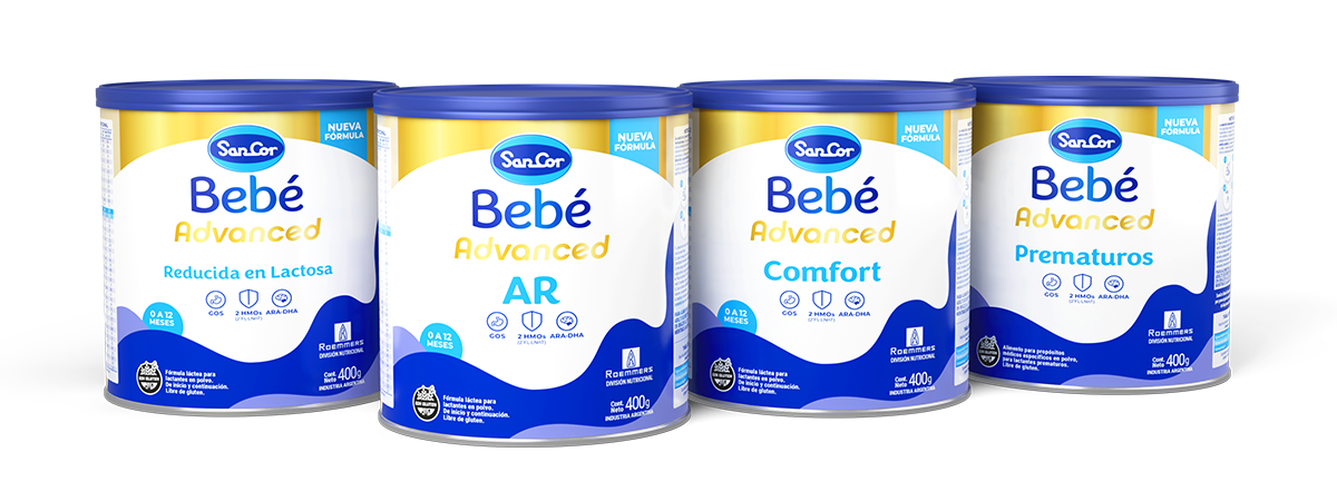 SanCor Bebé Fórmulas Especiales Características