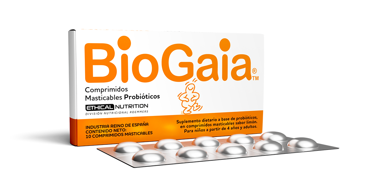 BioGaia comprimidos probióticos sabor limón BioGaia comprimidos probióticos sabor limón