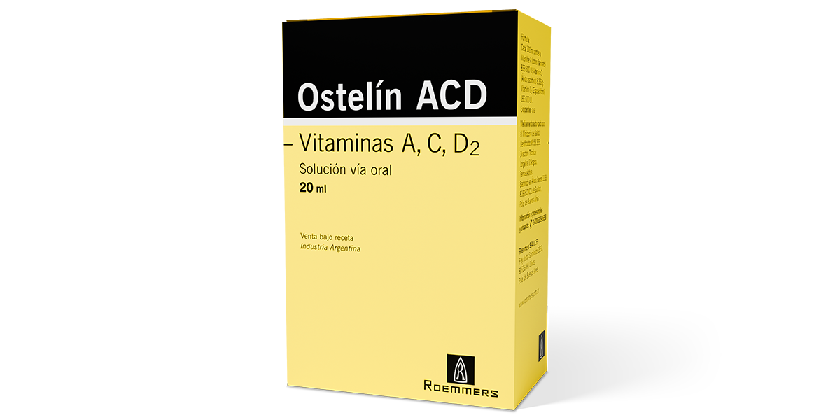 Ostelín con Vitaminas A C D