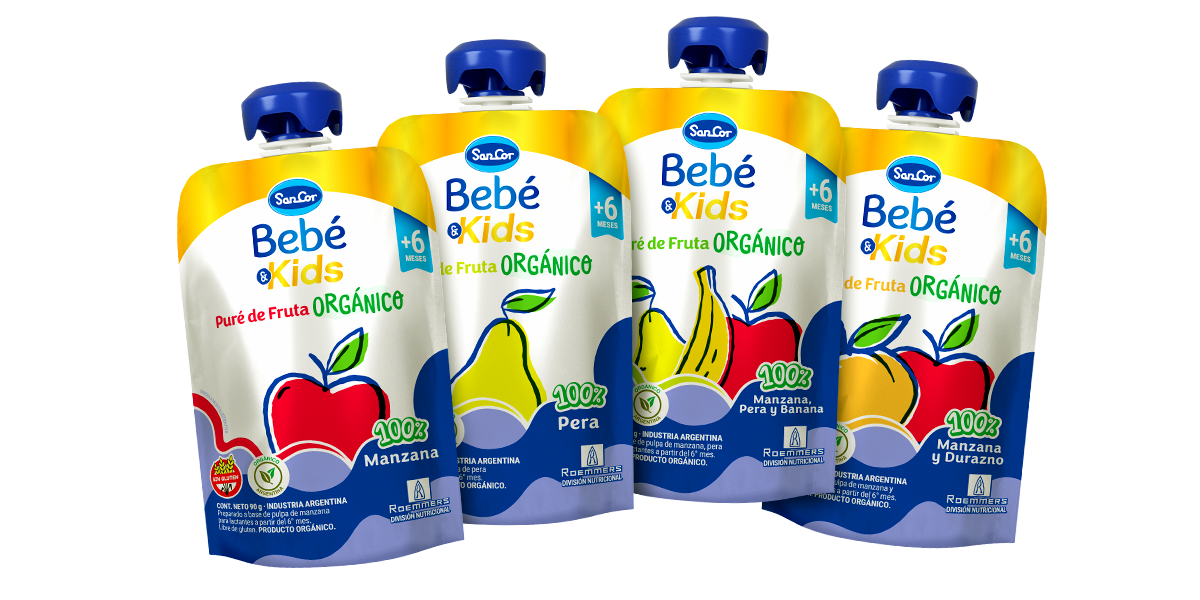SanCor Bebé & Kids puré de fruta SanCor Bebé & Kids puré de fruta