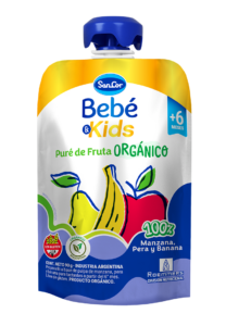 SanCor Bebé & Kids puré de fruta sabor manzana, pera y banana SanCor Bebé & Kids puré de fruta sabor manzana, pera y banana