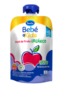 SanCor Bebé & Kids puré de fruta sabor manzana SanCor Bebé & Kids puré de fruta sabor manzana